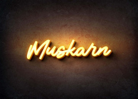 Glow Name Profile Picture for Muskarn