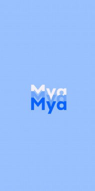 Name DP: Mya