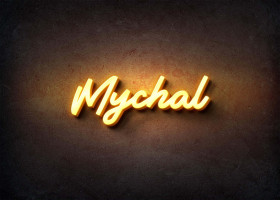 Glow Name Profile Picture for Mychal