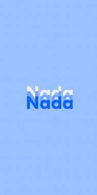 Name DP: Nada