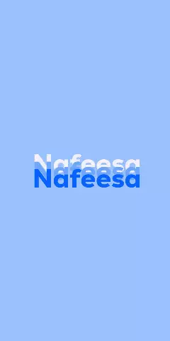 Name DP: Nafeesa