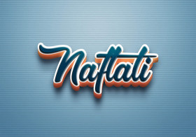Cursive Name DP: Naftali