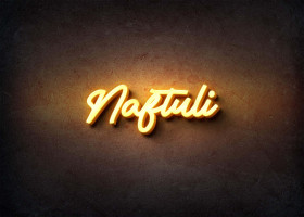 Glow Name Profile Picture for Naftuli