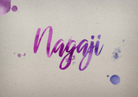 Nagaji Watercolor Name DP