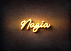 Glow Name Profile Picture for Nagia