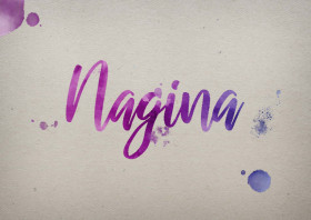 Nagina Watercolor Name DP