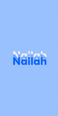 Name DP: Nailah