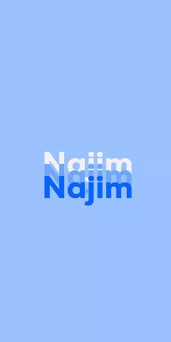 Name DP: Najim