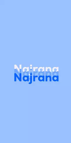 Name DP: Najrana