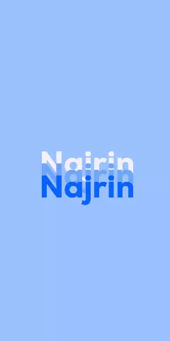 Name DP: Najrin