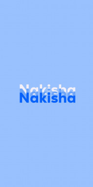 Name DP: Nakisha