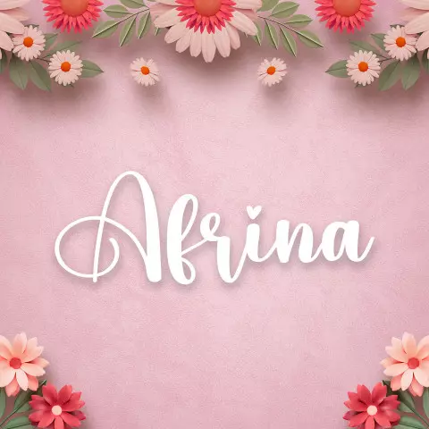 Name DP: afrina