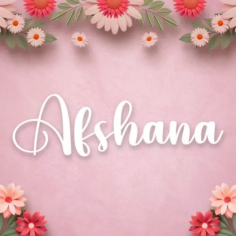 Name DP: afshana