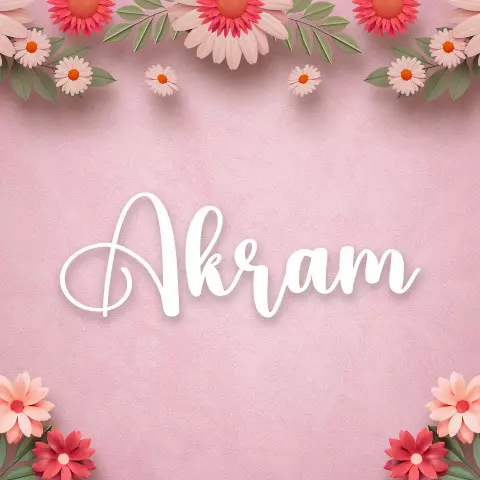 Name DP: akram