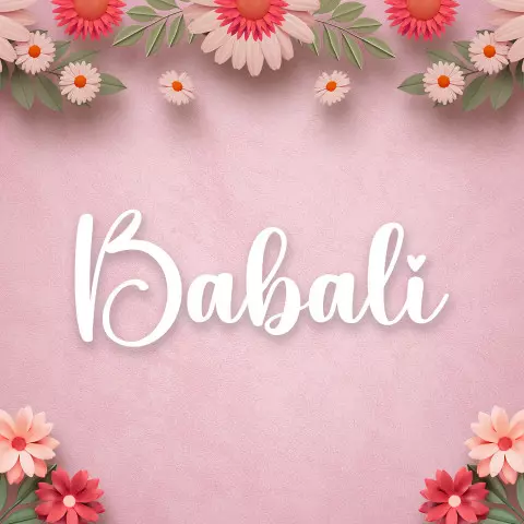 Name DP: babali