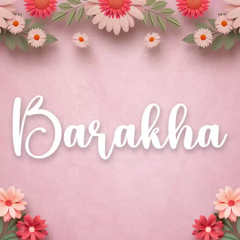 Name DP: barakha