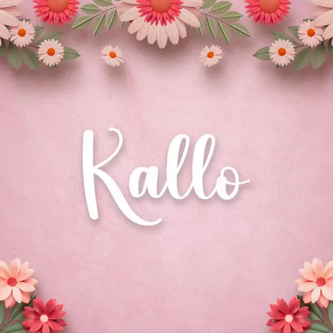 Name DP: kallo