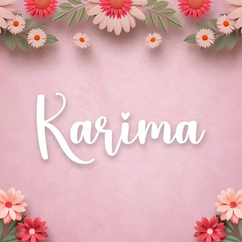 Name DP: karima