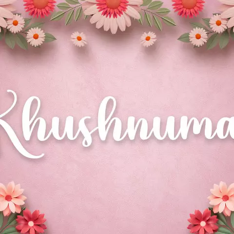 Name DP: khushnuma