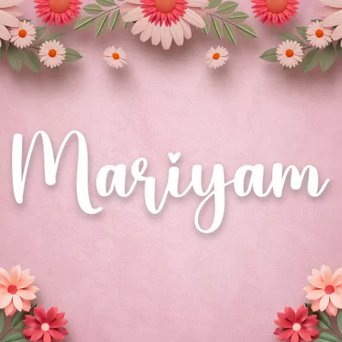 Name DP: mariyam