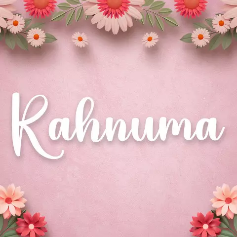 Name DP: rahnuma