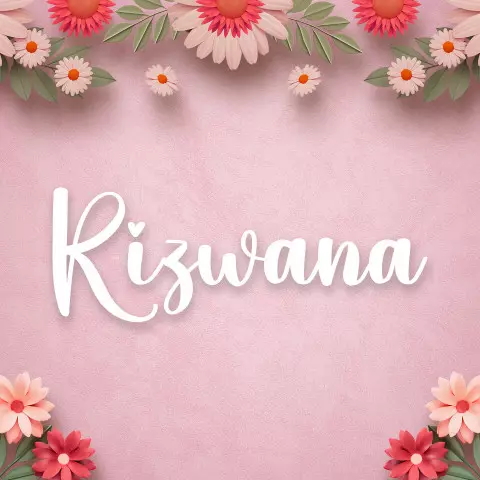 Name DP: rizwana