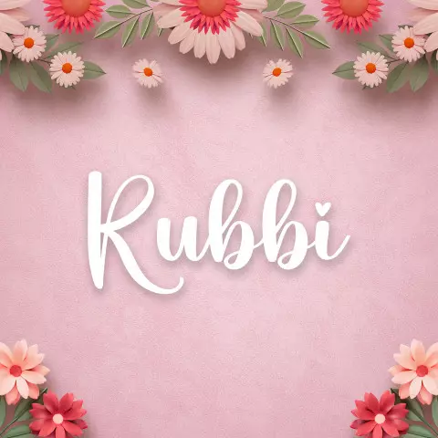 Name DP: rubbi