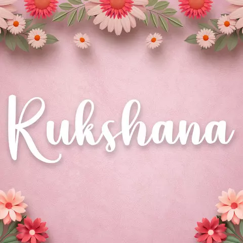 Name DP: rukshana