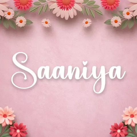 Name DP: saaniya