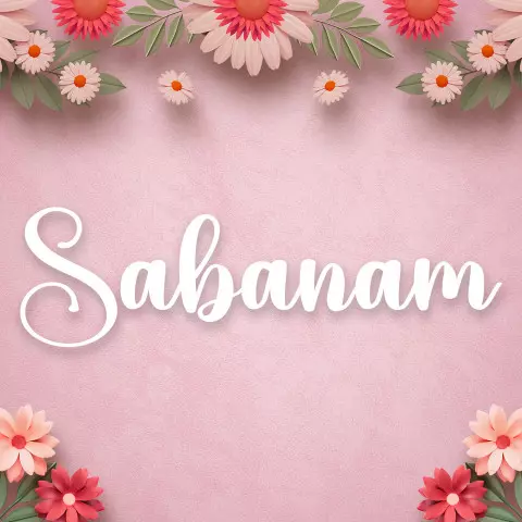 Name DP: sabanam