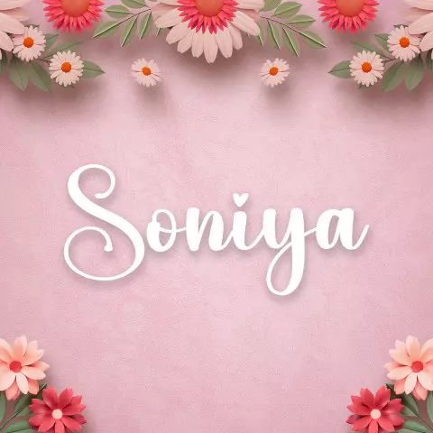 Name DP: soniya