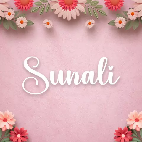 Name DP: sunali