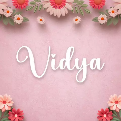 Name DP: vidya