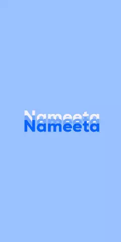 Name DP: Nameeta