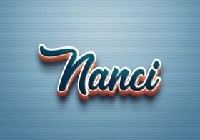 Cursive Name DP: Nanci