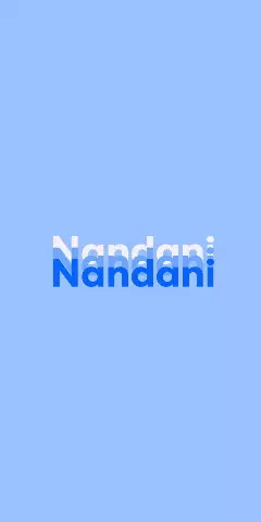 Name DP: Nandani