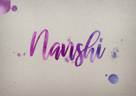 Nanshi Watercolor Name DP