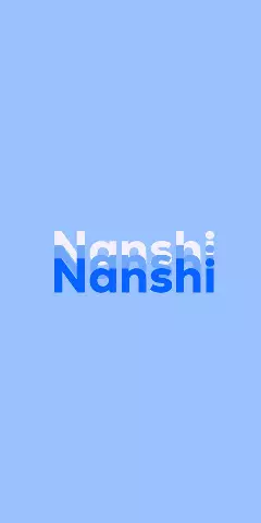Name DP: Nanshi