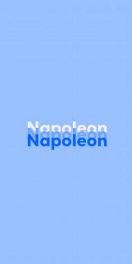Name DP: Napoleon