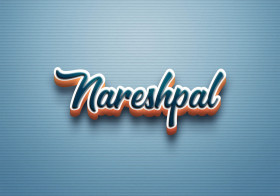 Cursive Name DP: Nareshpal