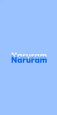 Name DP: Naruram