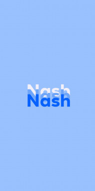 Name DP: Nash