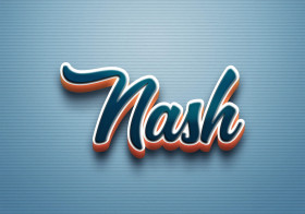 Cursive Name DP: Nash