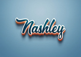 Cursive Name DP: Nashley