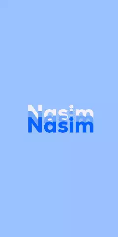 Name DP: Nasim