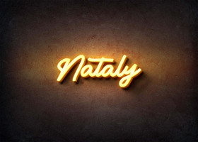 Glow Name Profile Picture for Nataly
