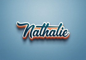 Cursive Name DP: Nathalie