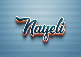 Cursive Name DP: Nayeli