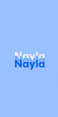 Name DP: Nayla