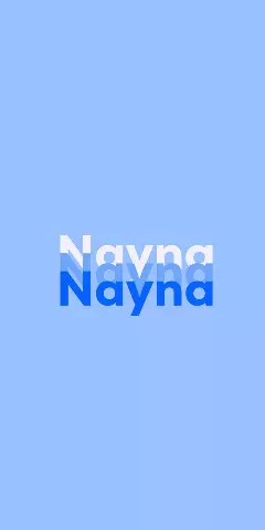Name DP: Nayna